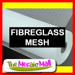 Mosaic fibreglass  mesh for mosaic art and craft. Check out the full range of sticky and non-sticky mesh to make your mosaics.